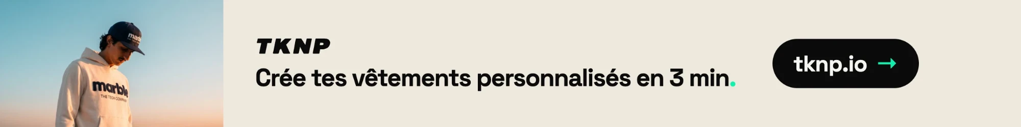 TKNP : crée tes vêtements personnalisés en 3 min sur tknp.io